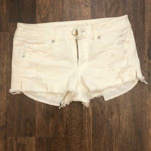 American Eagle Distressed Jean Shorts